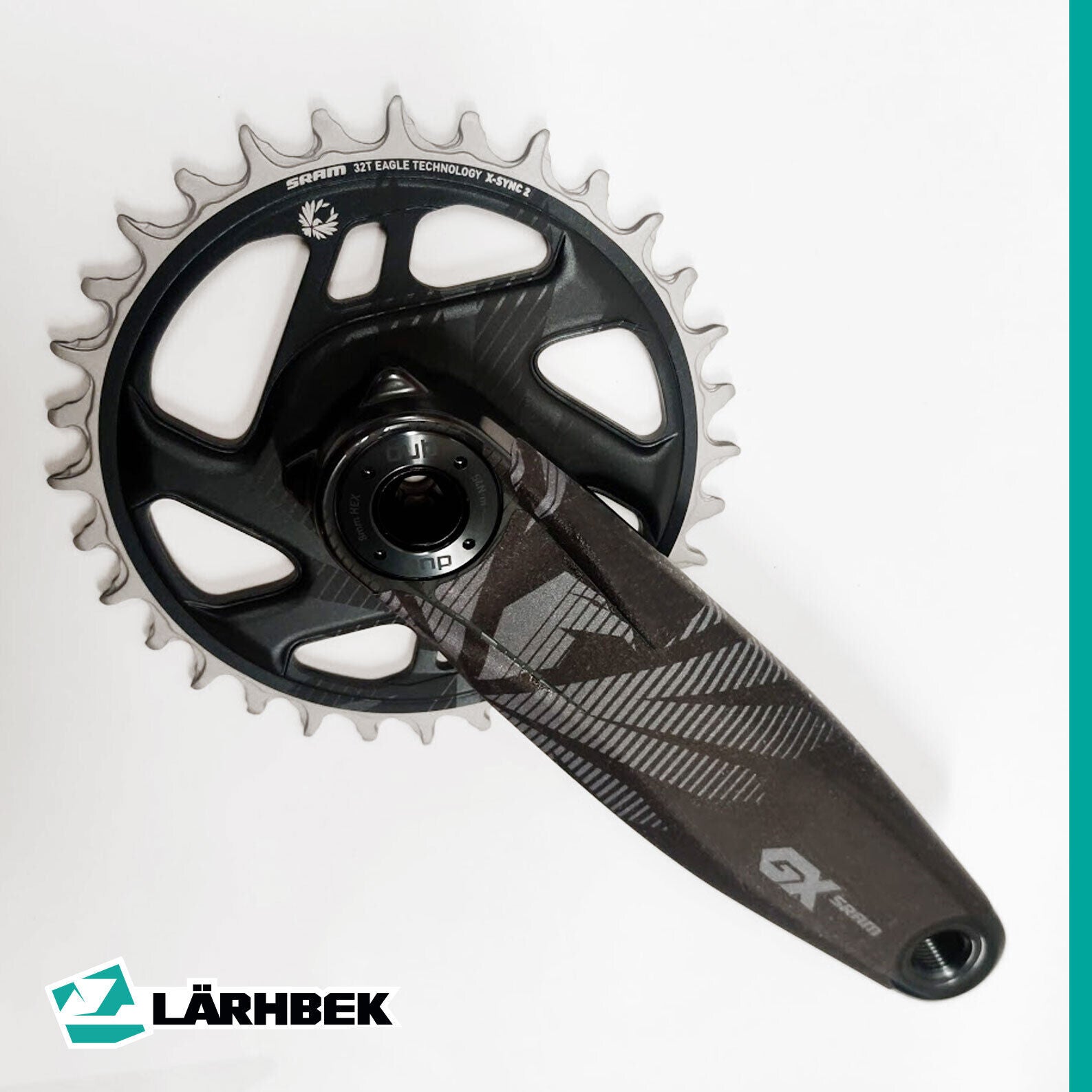 Sram GX Crank Protection -  Sticker Vinyl Decal Shield