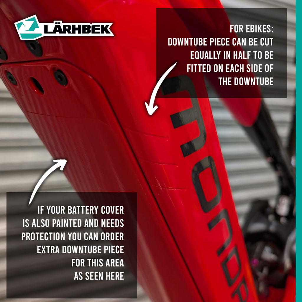 Bike Shield – Clear Frame Protection Kit in Gloss or Matte