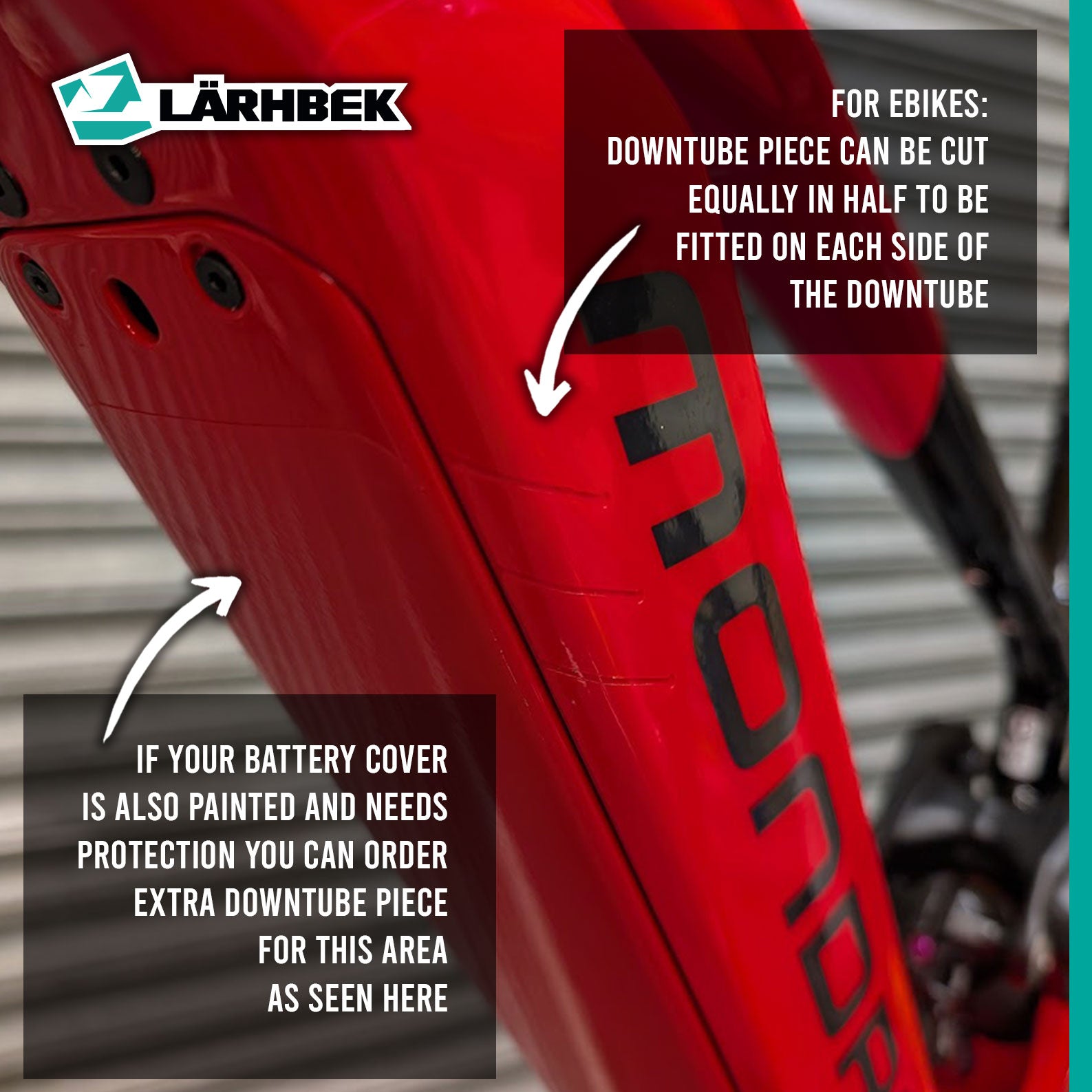 Bike Shield – Clear Frame Protection Kit in Gloss or Matte